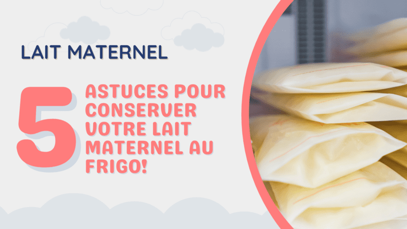 conserver lait maternel au frigo